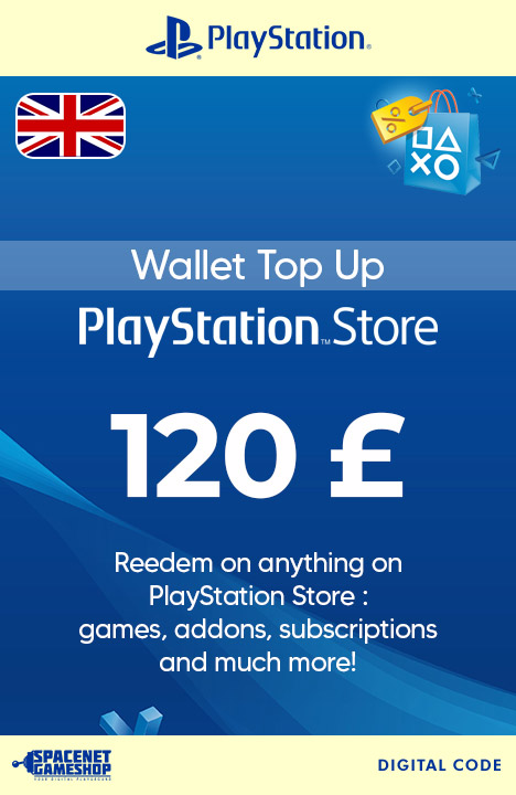 PSN Card £120 GBP [UK]